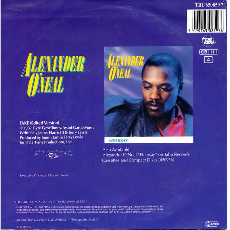 Alexander ONeal - Fake